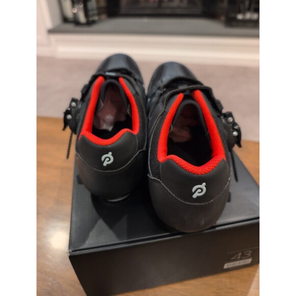 Perfect Peloton cycling shoes with look delta cleats and box EU 43 US men's 10 - Picture 4 of 7